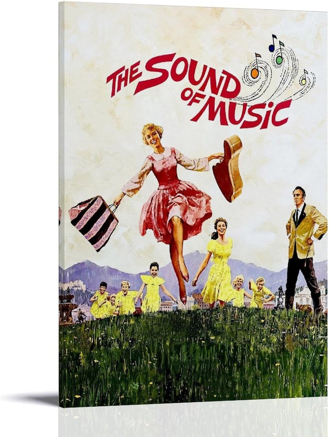 The Sound Of Music Vintage Musical Movie Poster (paper and canvas) art poster printing print