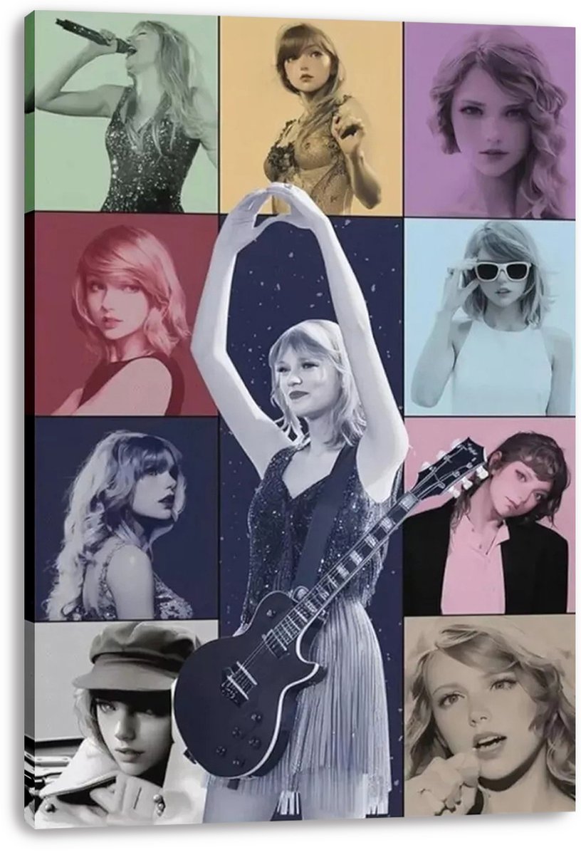 Taylor Swift Iconic Eras Decorative Painting (paper and canvas) art poster printing print