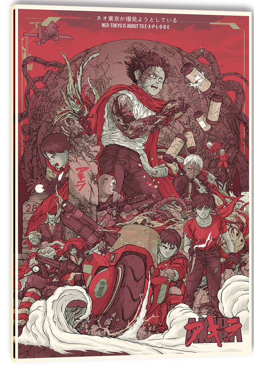 Akira Decorative Painting (paper and canvas) art poster printing print