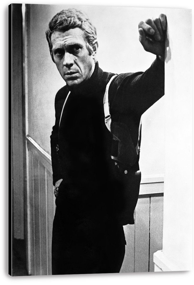 Steve McQueen Bullitt Decorative Painting (paper and canvas) art poster printing print