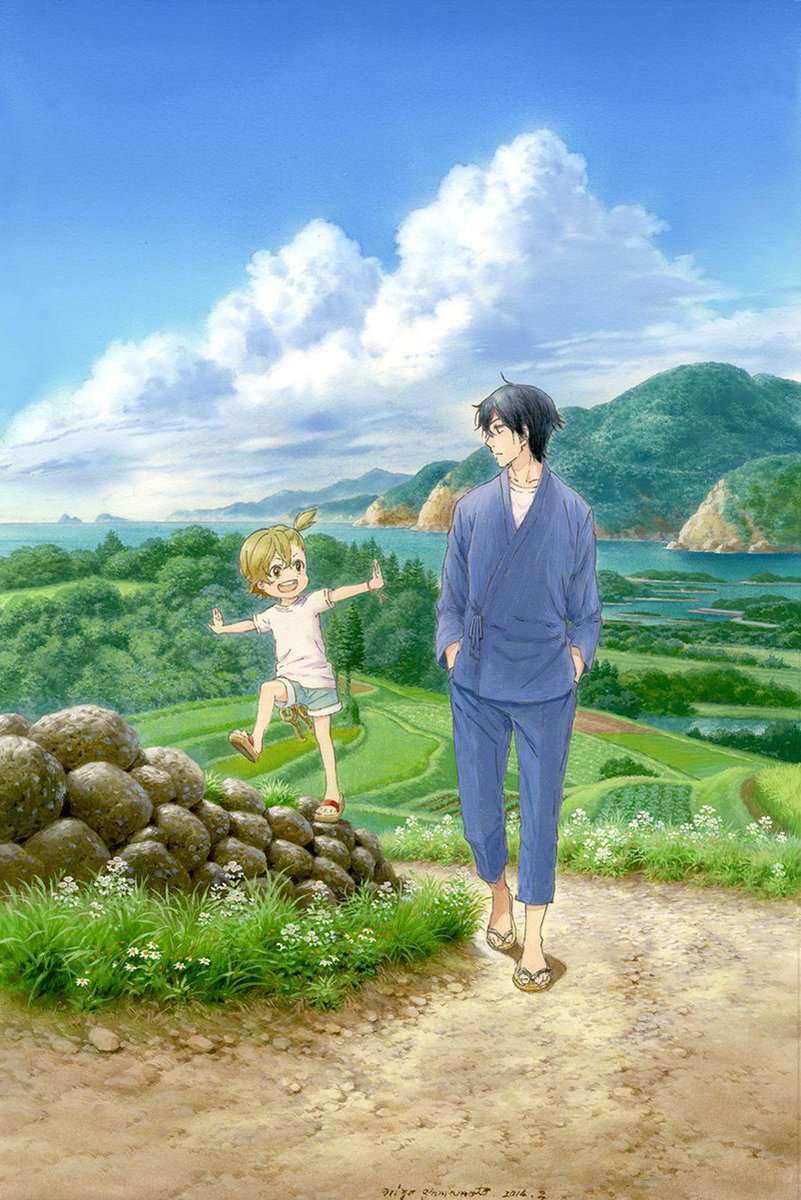 Barakamon Anime Characters Decorative Painting (paper and canvas) art poster printing print