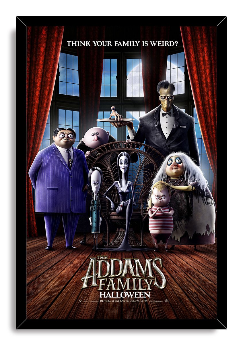 The Addams Family Movie Poster Decorative Painting (paper and canvas) art poster printing print