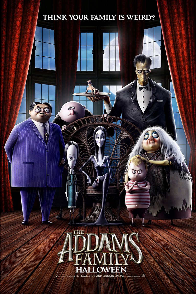 The Addams Family Movie Poster Decorative Painting (paper and canvas) art poster printing print
