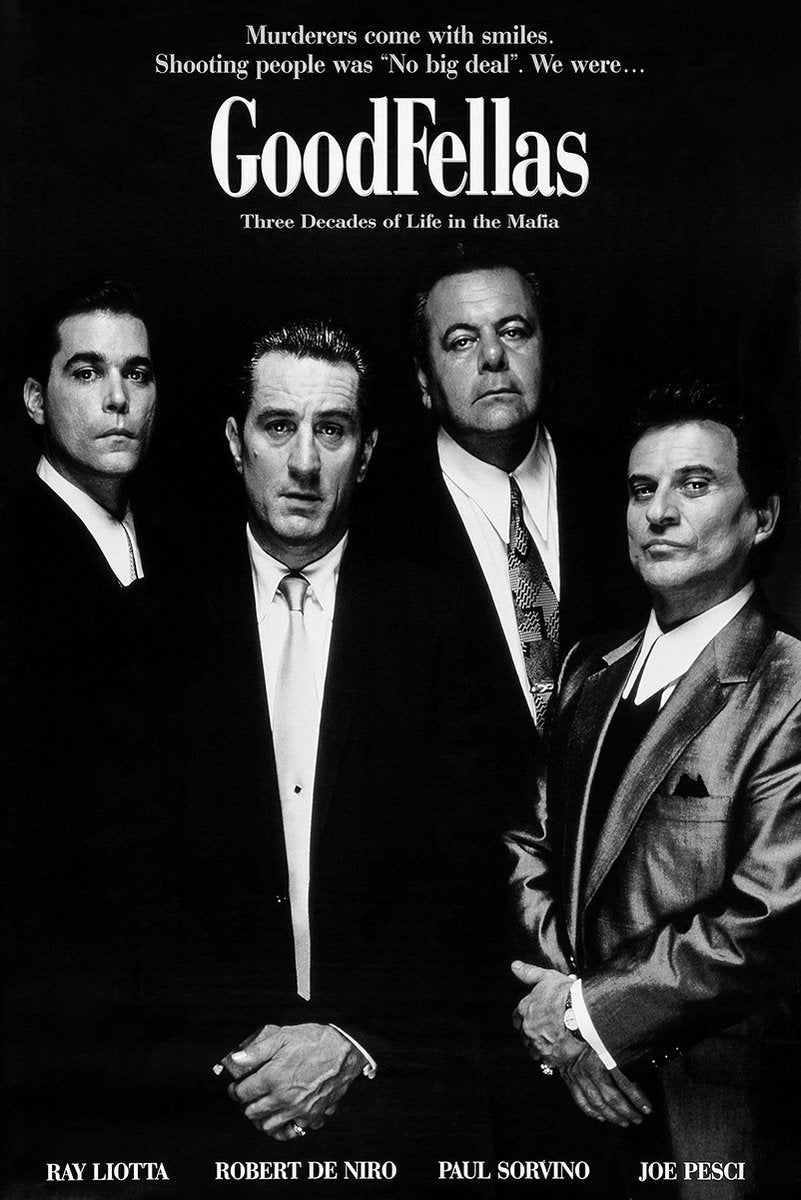 Goodfellas Movie Cast Decorative Painting (paper and canvas) art poster printing print