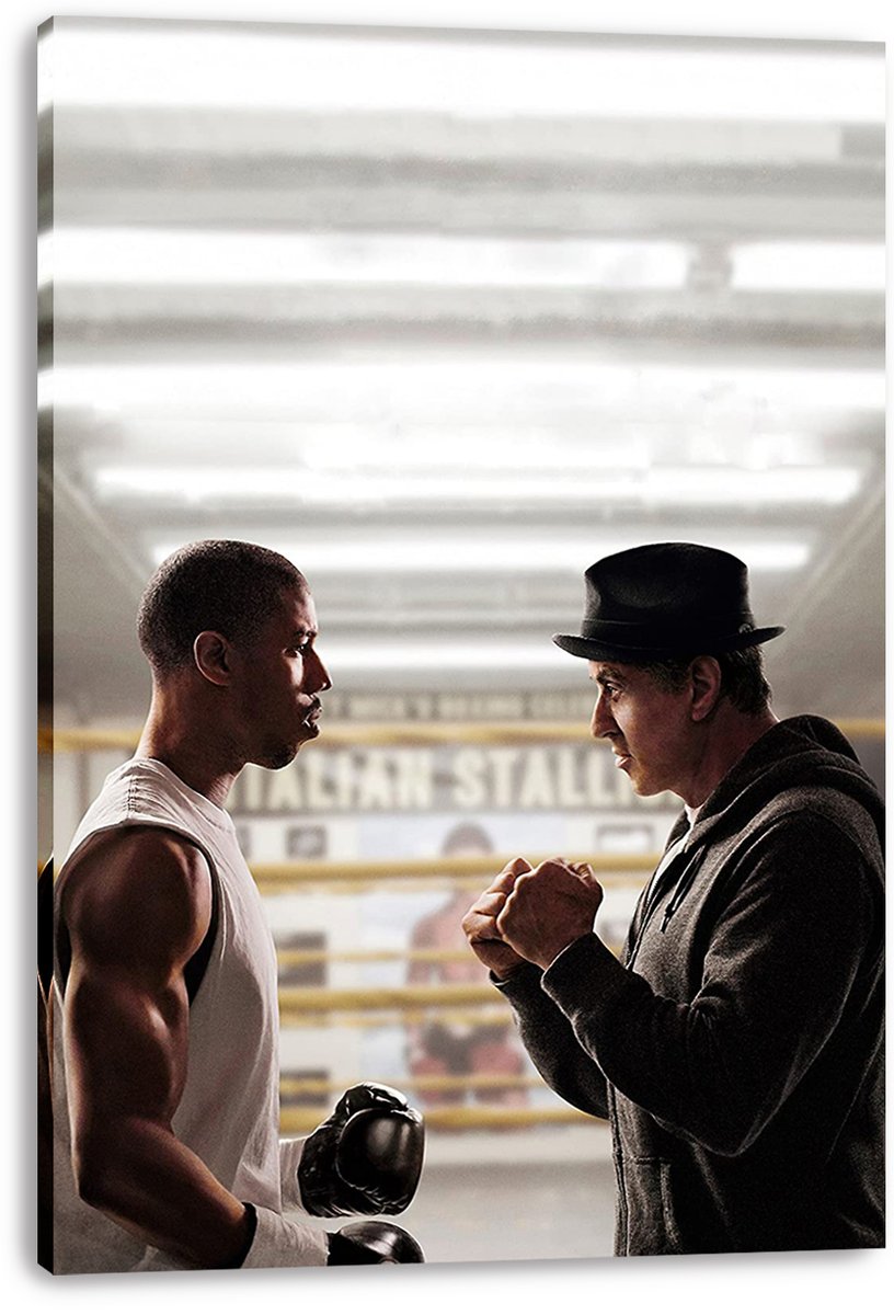 Adonis Creed & Rocky Balboa Creed Movie Decorative Painting (paper and canvas) art poster printing print