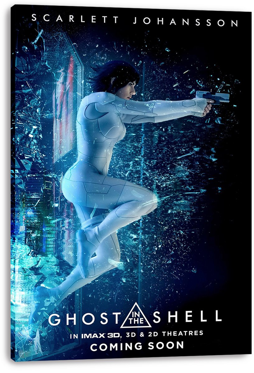Ghost in the Shell Movie Decorative Painting (paper and canvas) art poster printing print