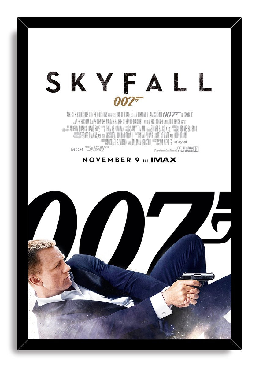 Daniel Craig James Bond Skyfall Movie Decorative Painting (paper and canvas) art poster printing print
