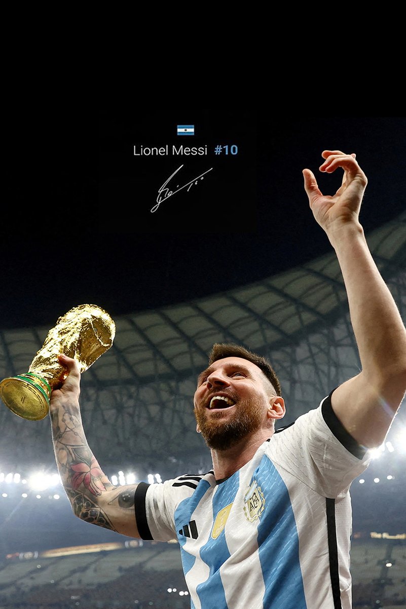 Lionel Messi World Cup Celebration Decorative Painting (paper and canvas) art poster printing print