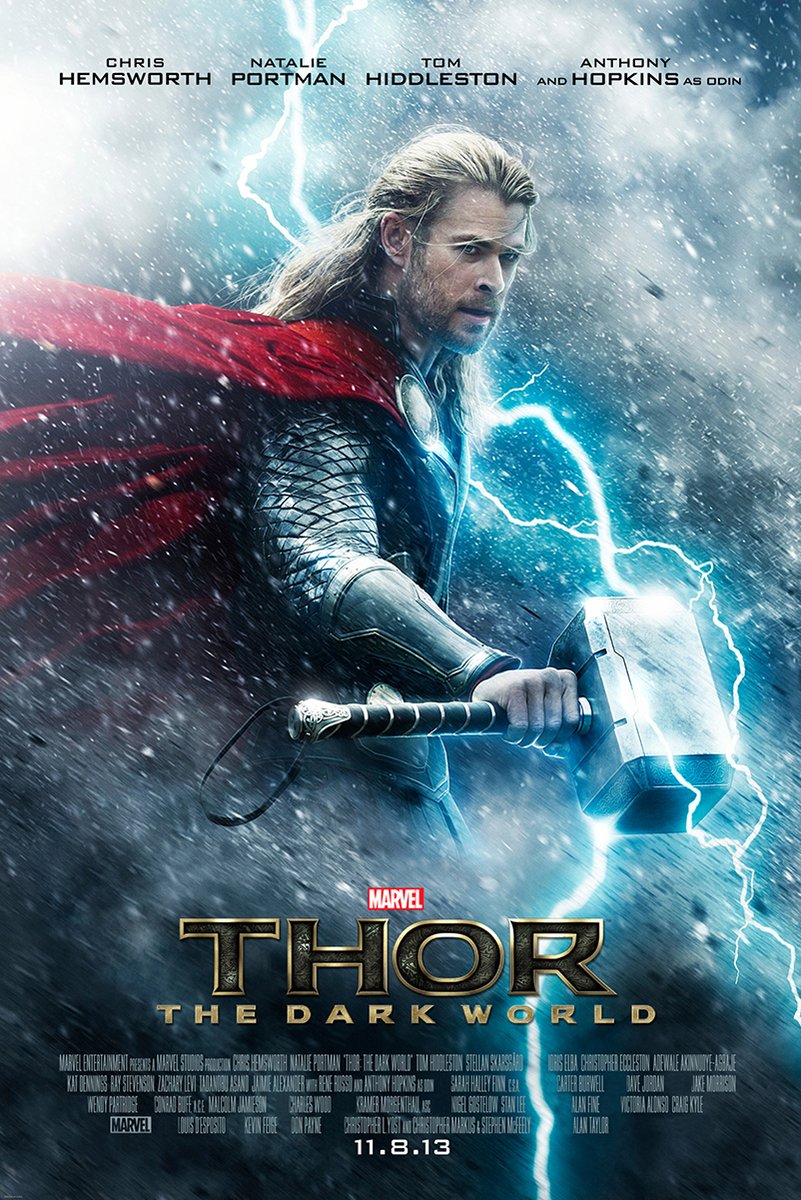 Thor The Dark World Decorative Painting (paper and canvas) art poster printing print