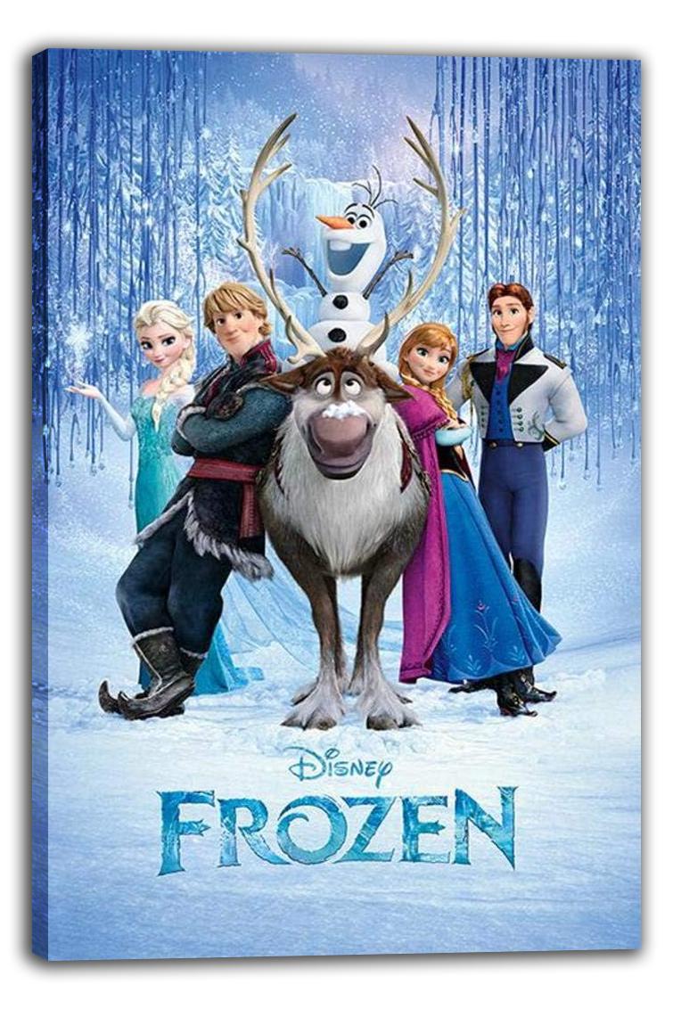 Frozen Teaser Movie Poster (Paper and Canvas) Art Poster Printing Print