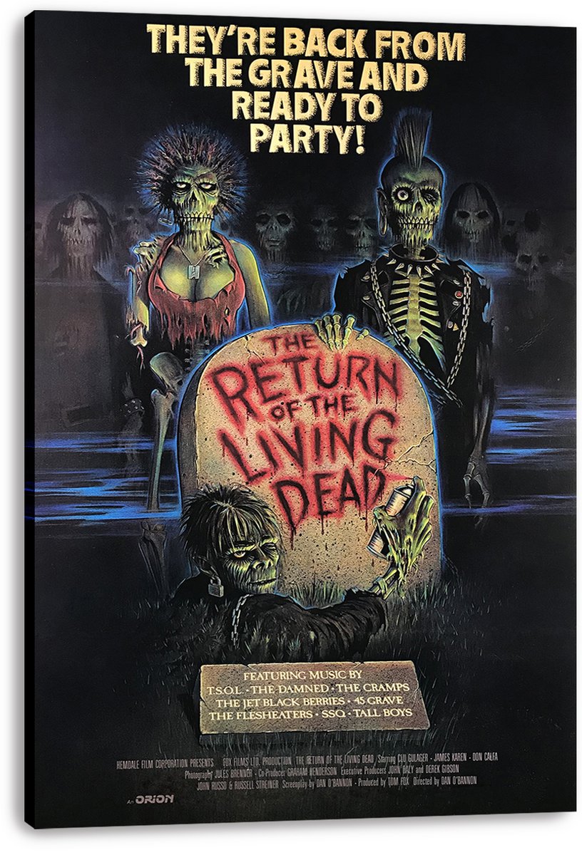The Return of the Living Dead Decorative Painting (paper and canvas) art poster printing print
