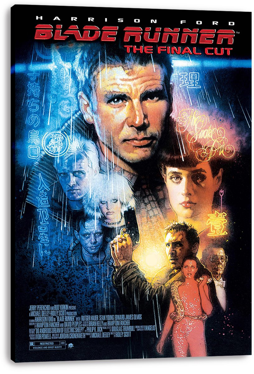 Blade Runner: The Final Cut Decorative Painting (paper and canvas) art poster printing print
