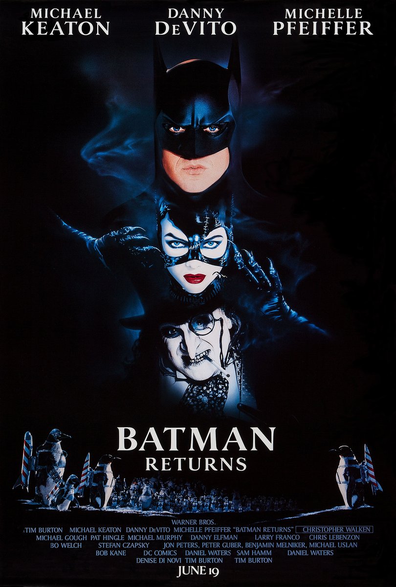 Batman Returns Movie Poster Decorative Painting (paper and canvas) art poster printing print