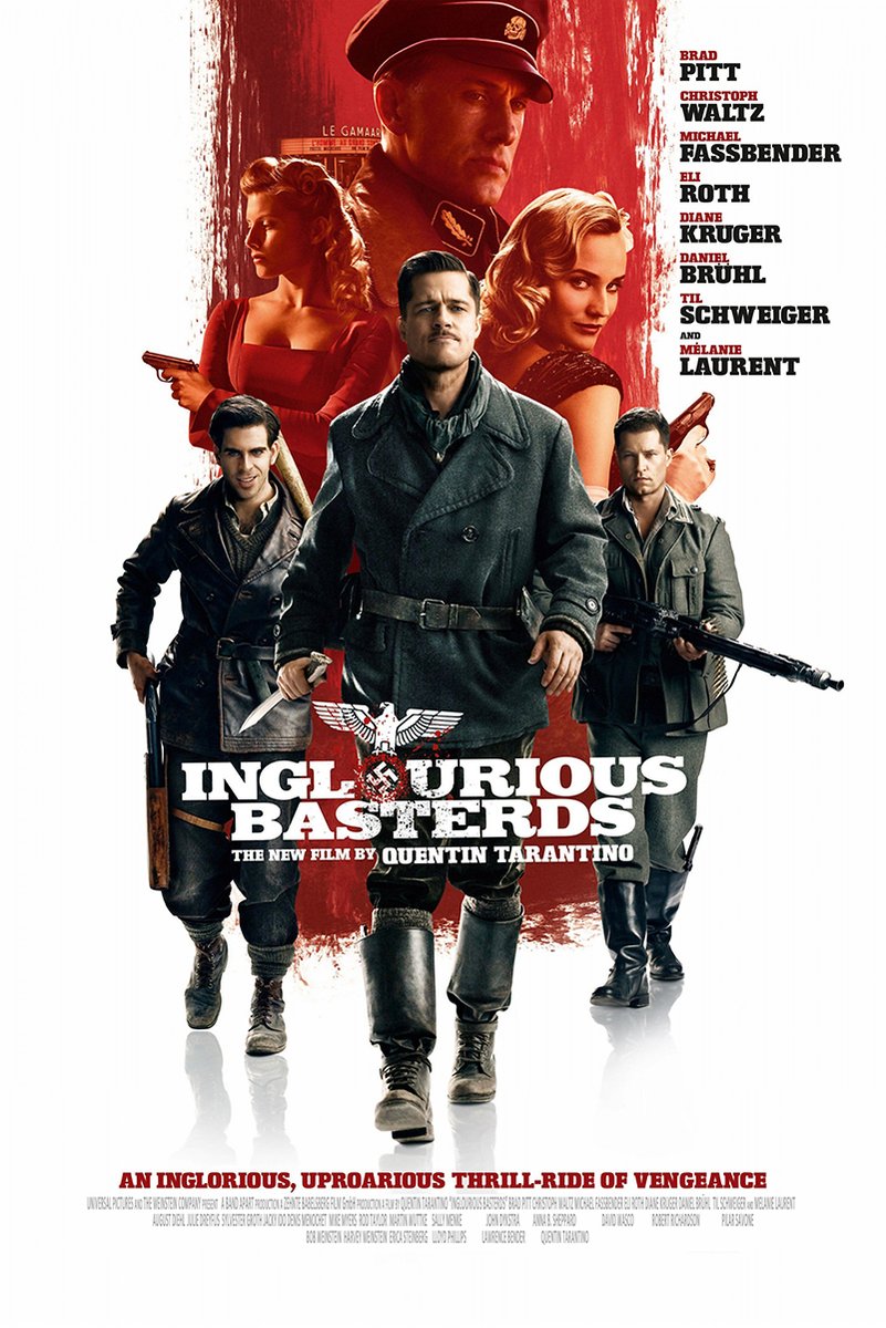 Inglourious Basterds Movie Poster Decorative Painting (paper and canvas) art poster printing print