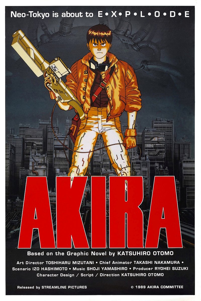 Kaneda Akira Decorative Painting (paper and canvas) art poster printing print