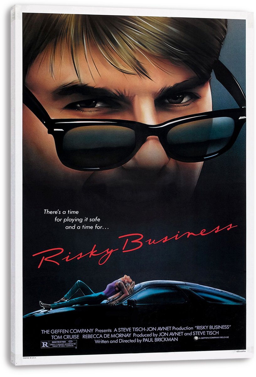 Risky Business Tom Cruise Decorative Painting (paper and canvas) art poster printing print