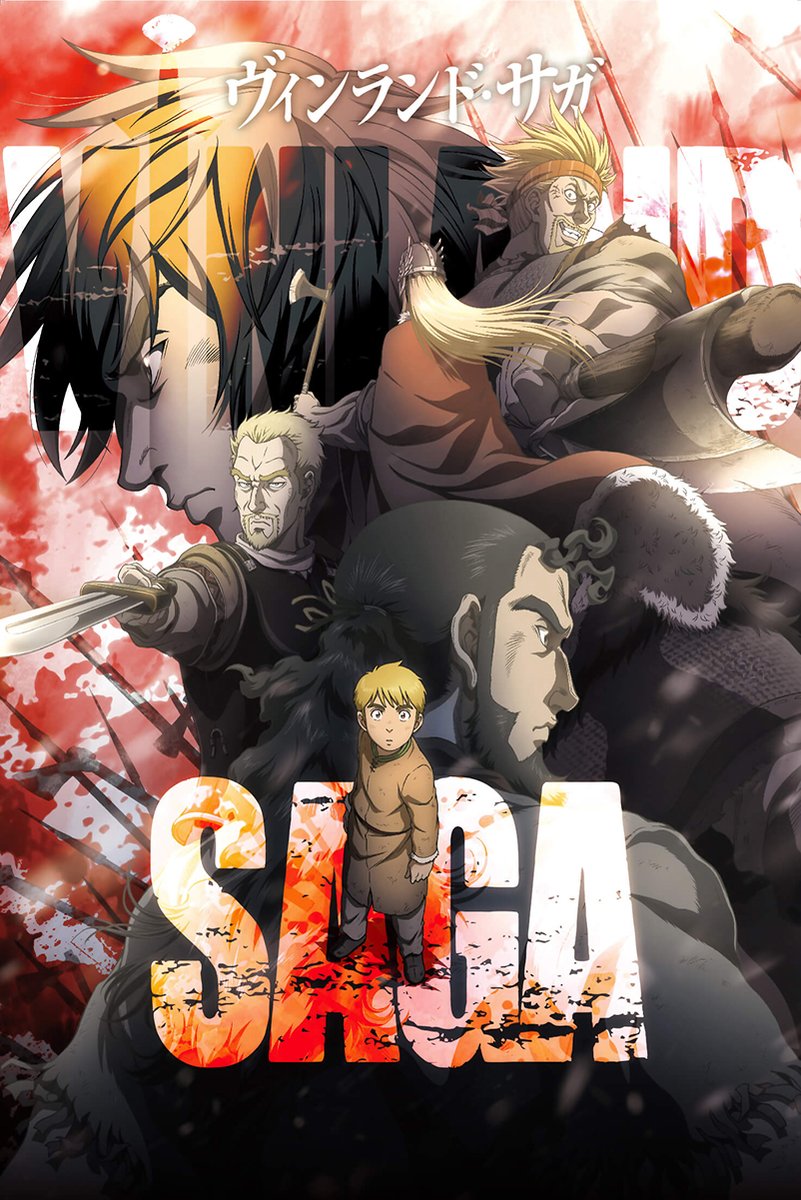 Vinland Saga Anime Characters Decorative Painting (paper and canvas) art poster printing print