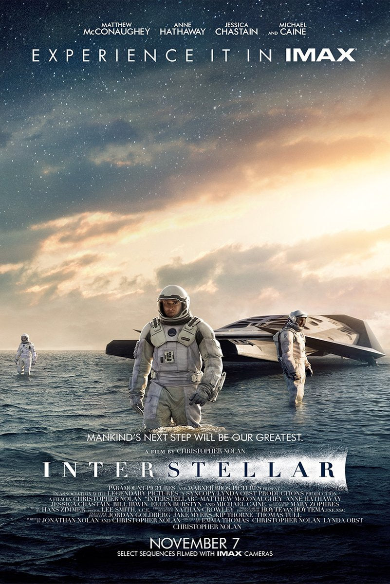 Interstellar Movie Decorative Painting (paper and canvas) art poster printing print