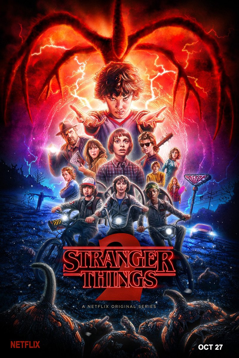 Stranger Things 2 Decorative Painting (paper and canvas) art poster printing print