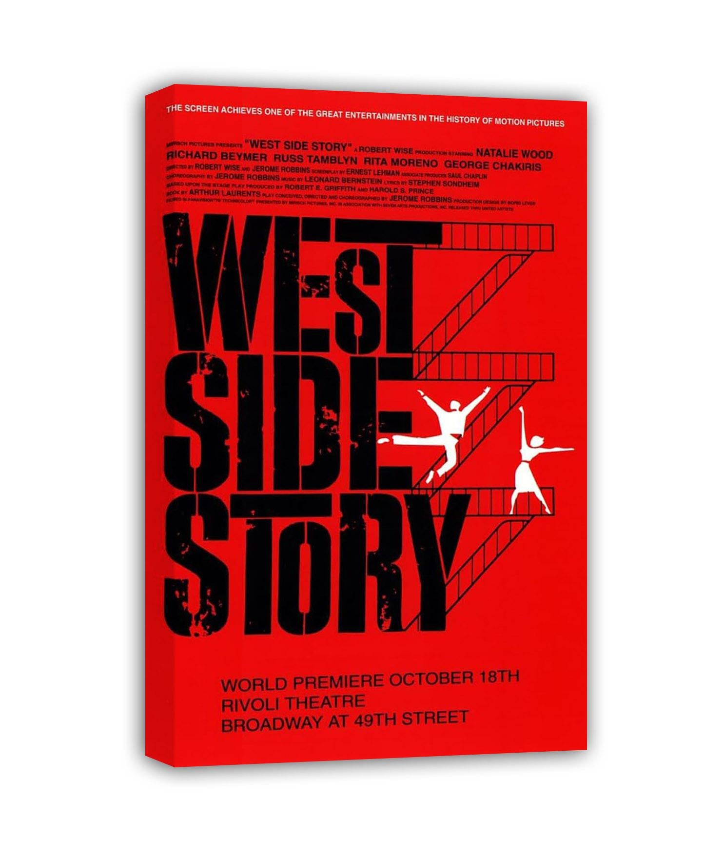 West Side Story Poster Broadway Theater Play (Paper and Canvas)Art Poster Printing Print
