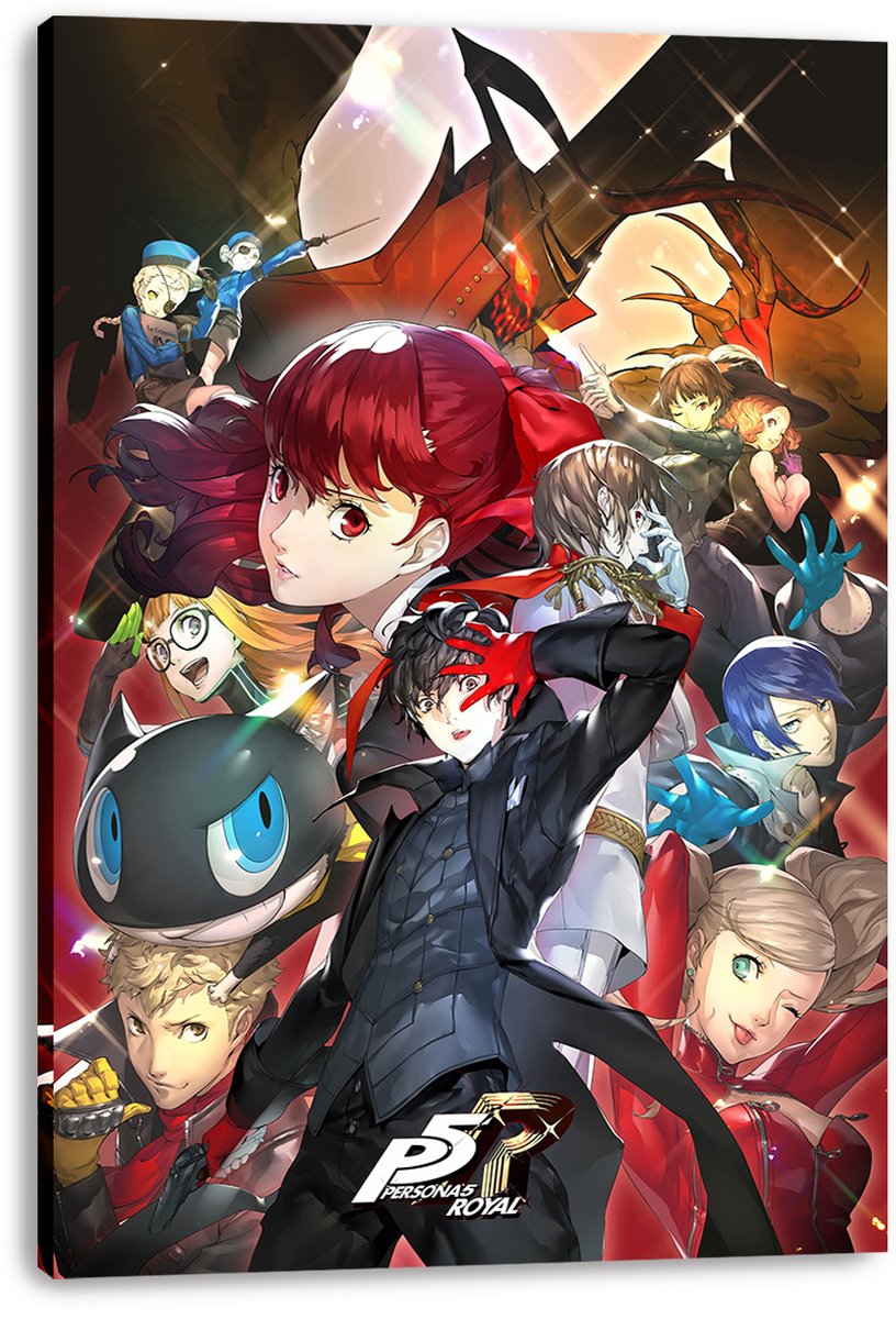Persona 5 Royal Phantom Thieves Decorative Painting (paper and canvas) art poster printing print