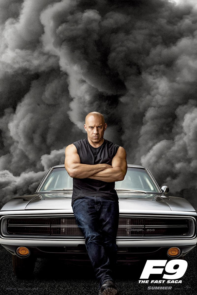 Vin Diesel Dominic Toretto F9 Fast & Furious Decorative Painting (paper and canvas) art poster printing print