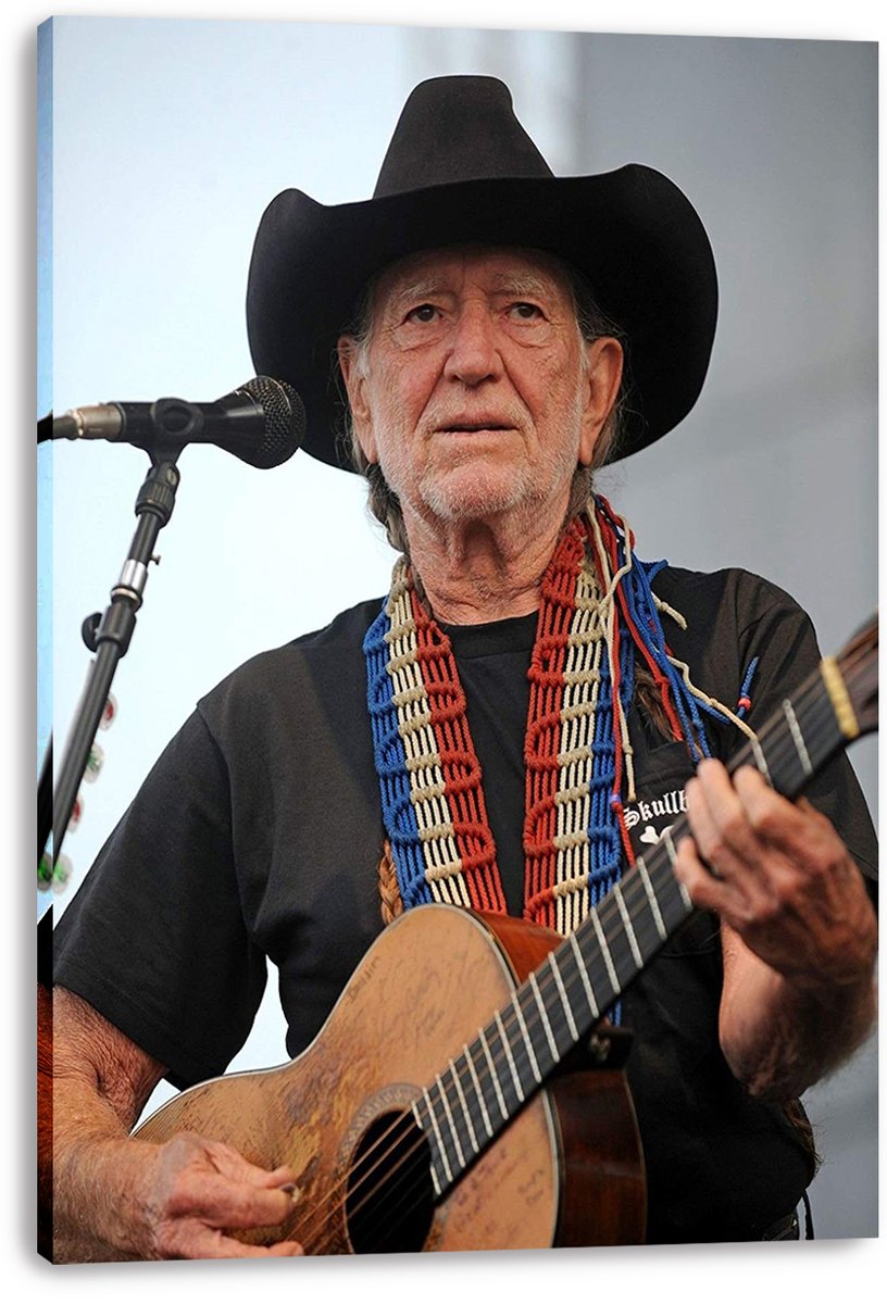 Willie Nelson Decorative Painting (paper and canvas) art poster printing print