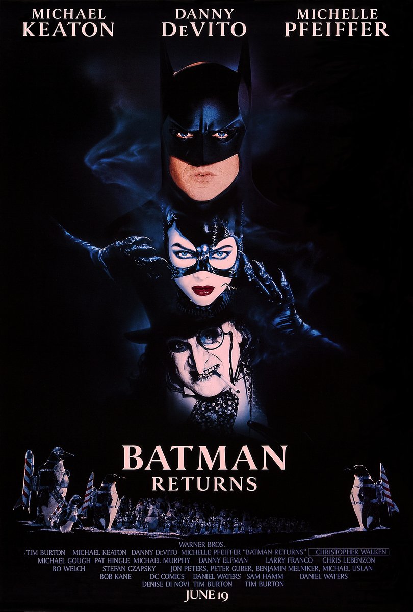 Batman Returns Movie Poster Decorative Painting (paper and canvas) art poster printing print