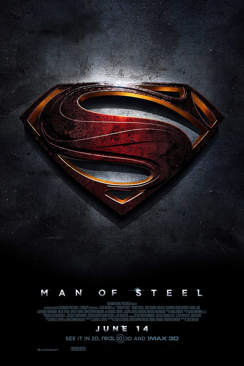 Man of Steel Decorative Painting (paper and canvas) art poster printing print