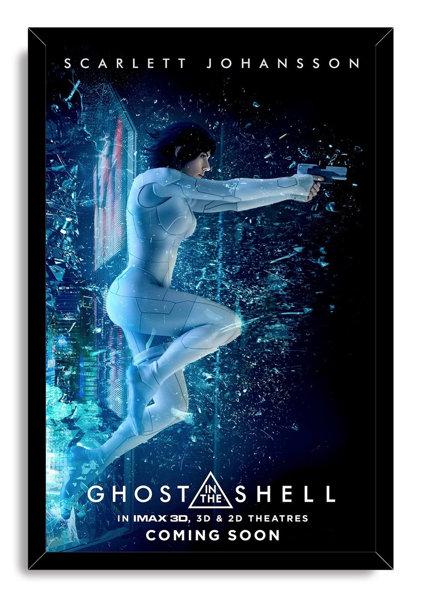 Ghost in the Shell Movie Decorative Painting (paper and canvas) art poster printing print