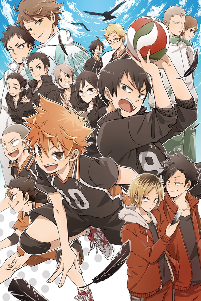 Haikyuu!! Characters Decorative Painting (paper and canvas) art poster printing print