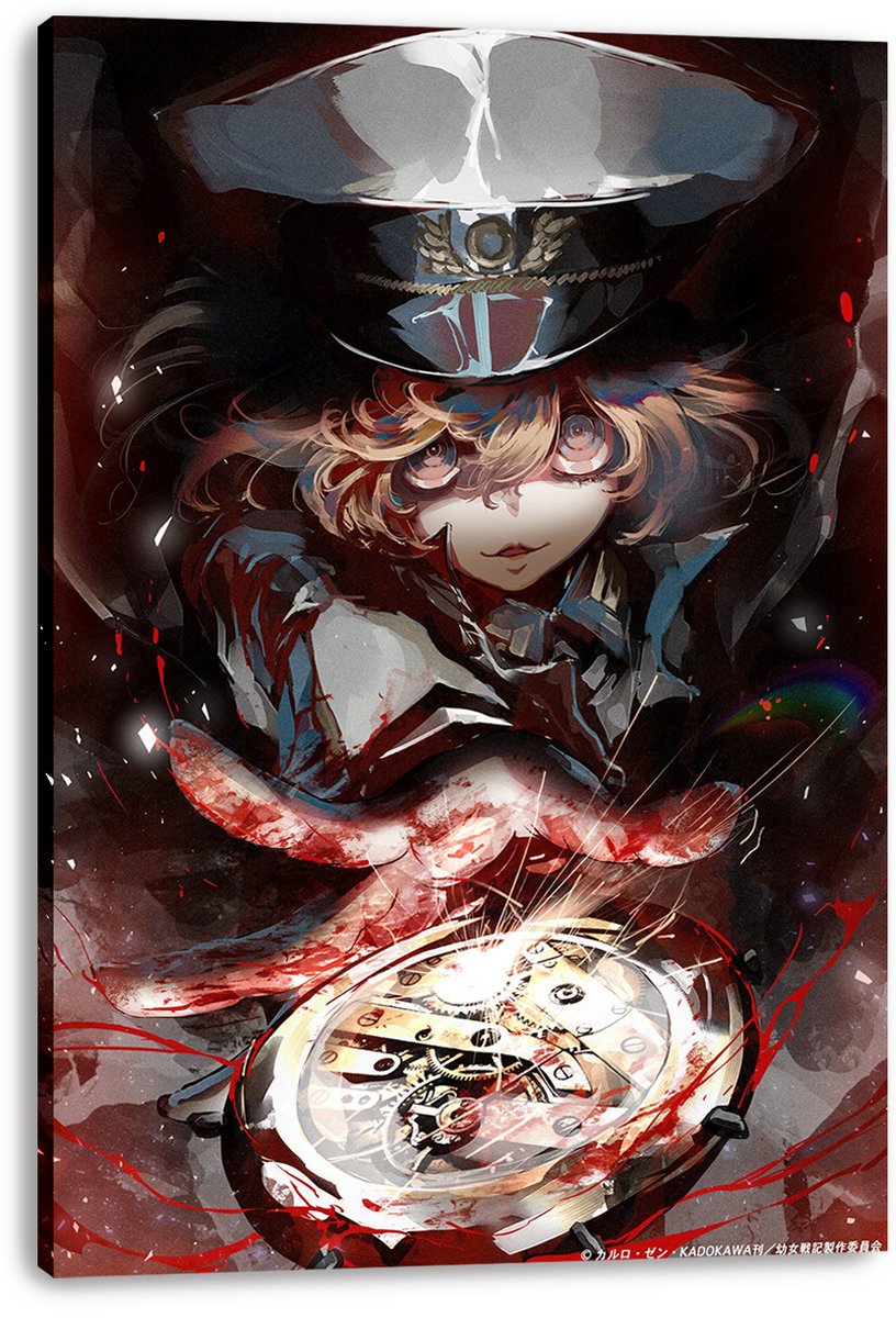 Saga of Tanya the Evil Tanya Decorative Painting (paper and canvas) art poster printing print