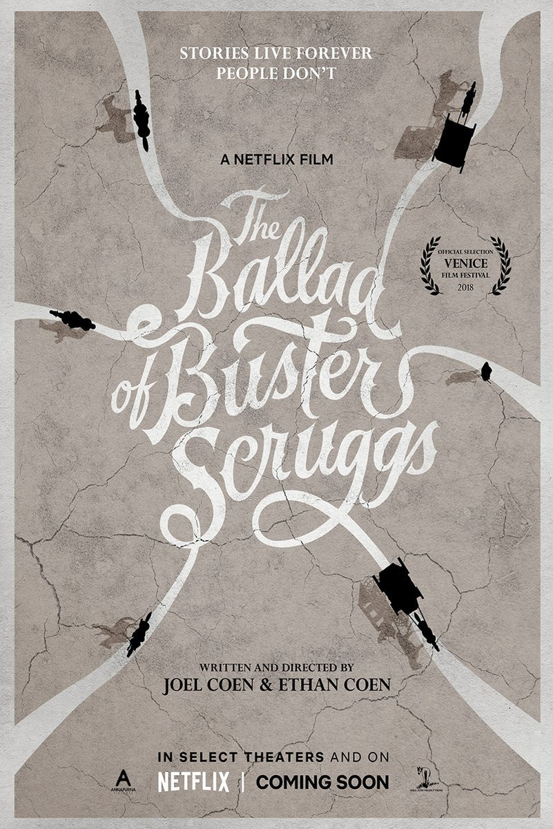 The Ballad of Buster Scruggs Decorative Painting (paper and canvas) art poster printing print