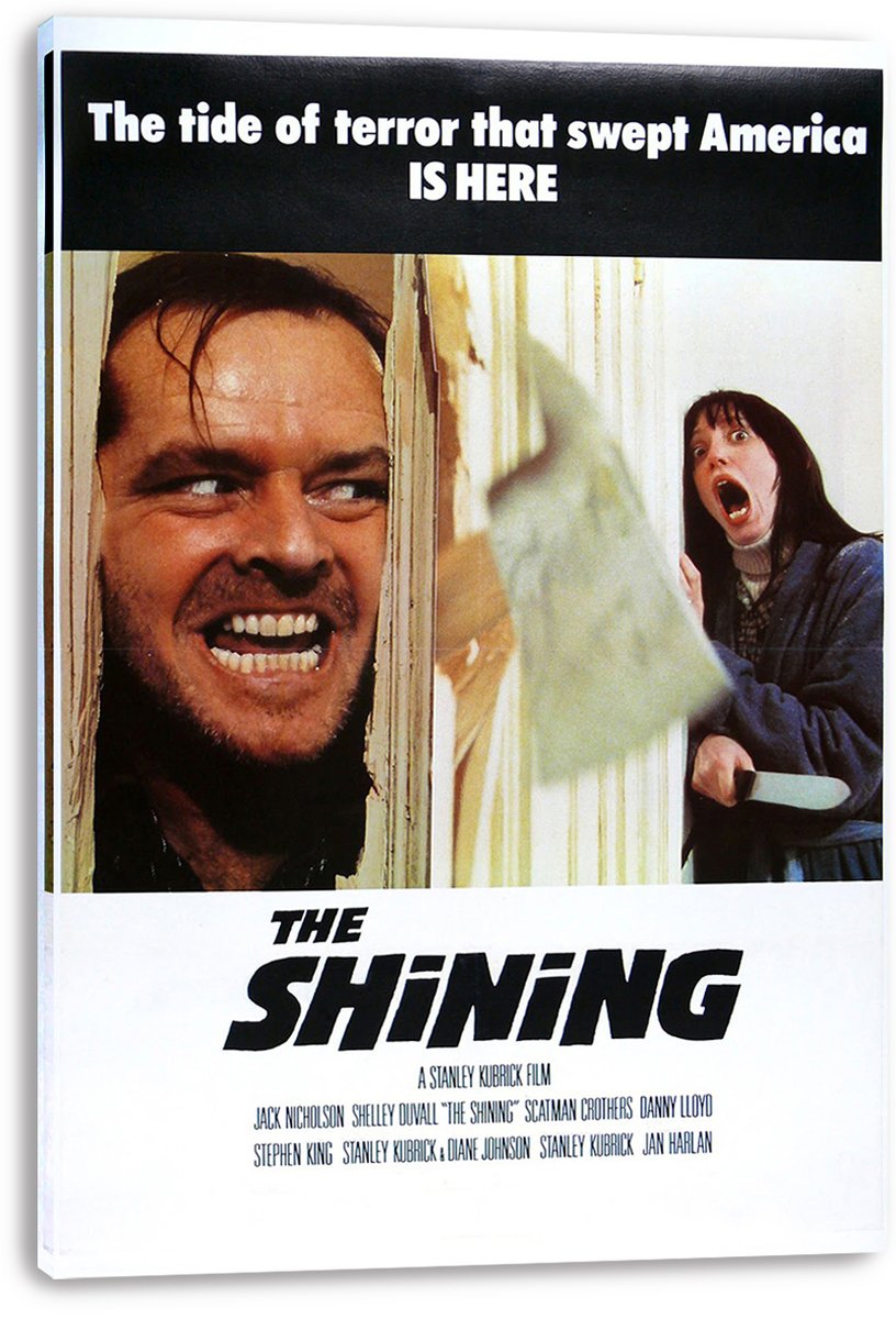 The Shining Movie Decorative Painting (paper and canvas) art poster printing print