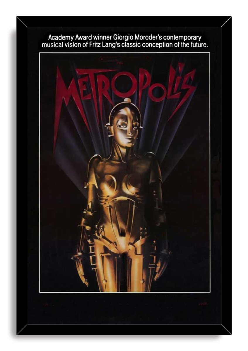 Metropolis Robot Maria Decorative Painting (paper and canvas) art poster printing print