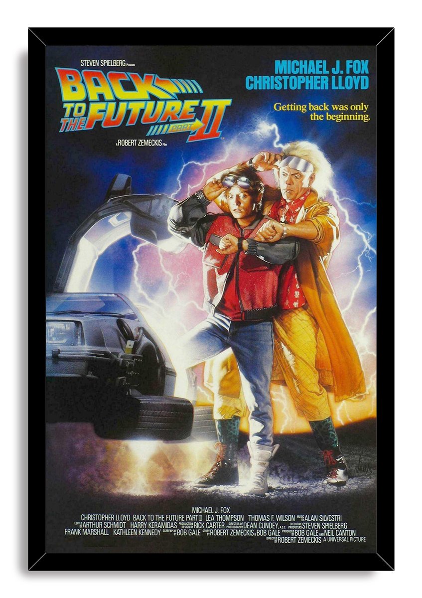 Back to the Future Part II Decorative Painting (paper and canvas) art poster printing print