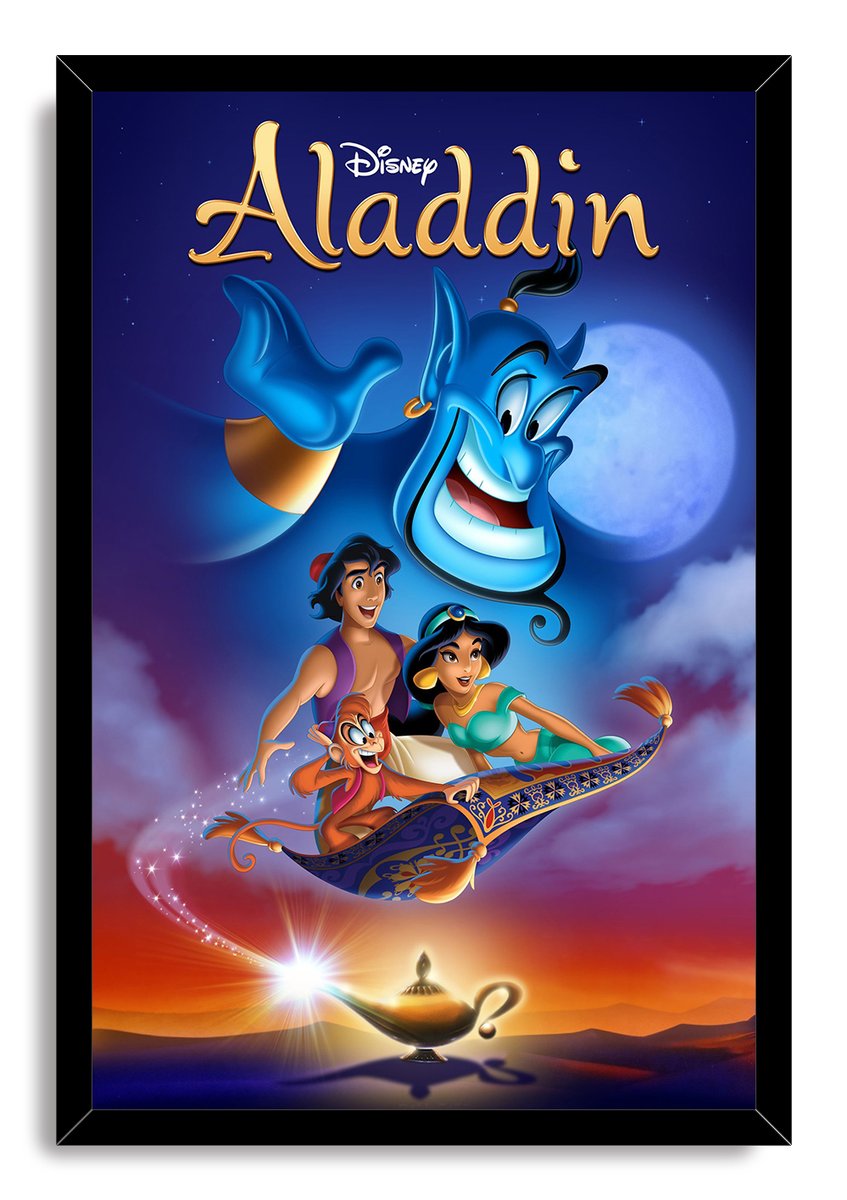 Aladdin Decorative Painting (paper and canvas) art poster printing print