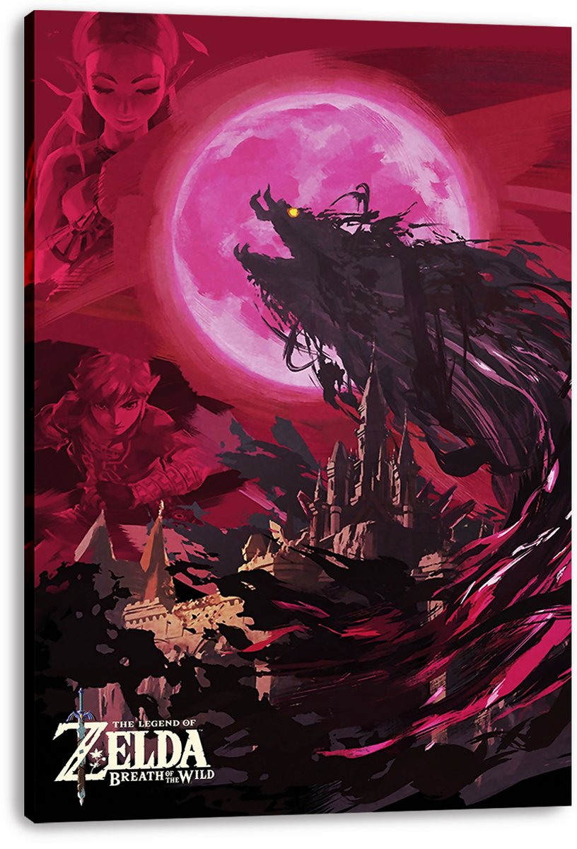 Legend of Zelda Breath of the Wild Decorative Painting (paper and canvas) art poster printing print