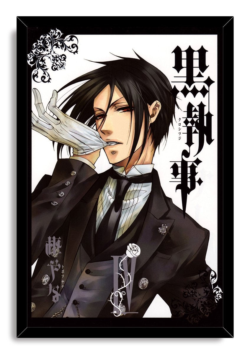 Black Butler Sebastian Michaelis Decorative Painting (paper and canvas) art poster printing print