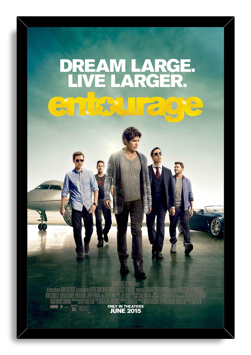 Entourage Movie Decorative Painting (paper and canvas) art poster printing print