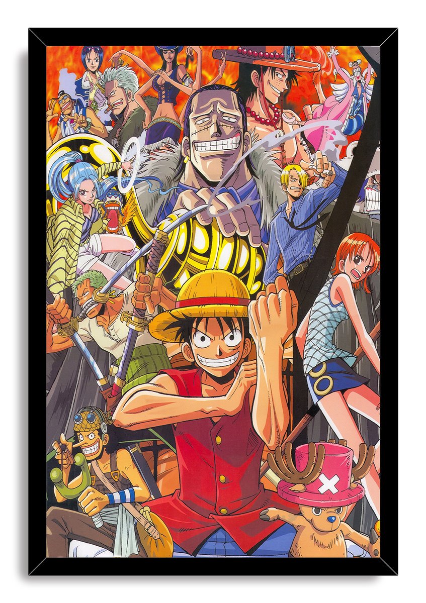 One Piece Straw Hat Pirates & Allies Decorative Painting (paper and canvas) art poster printing print