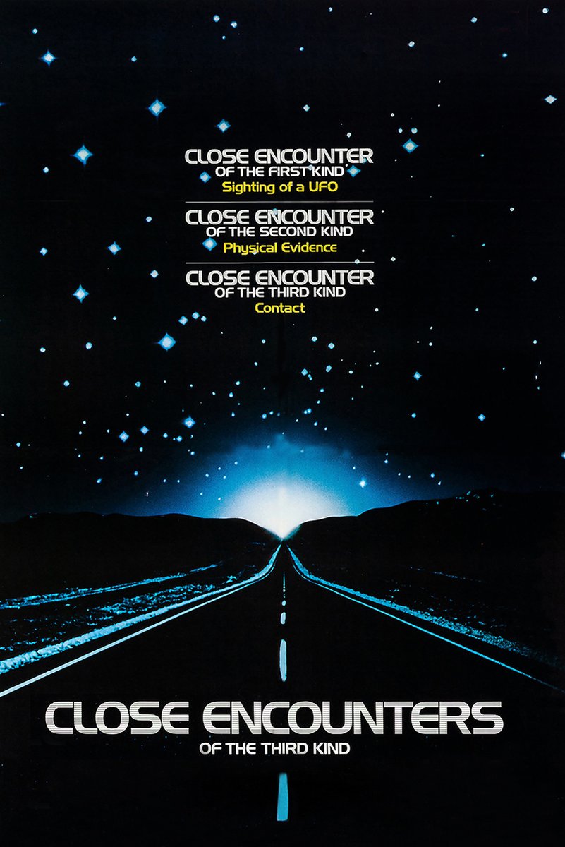 Close Encounters of the Third Kind Movie Poster Decorative Painting (paper and canvas) art poster printing print