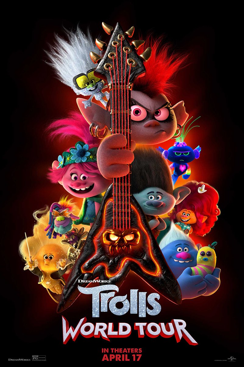 Trolls World Tour Movie Poster Decorative Painting (paper and canvas) art poster printing print