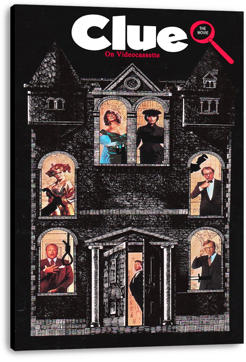 Clue Movie Decorative Painting (paper and canvas) art poster printing print
