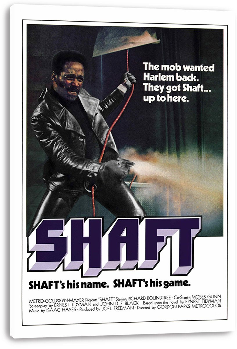 Shaft Movie Decorative Painting (paper and canvas) art poster printing print