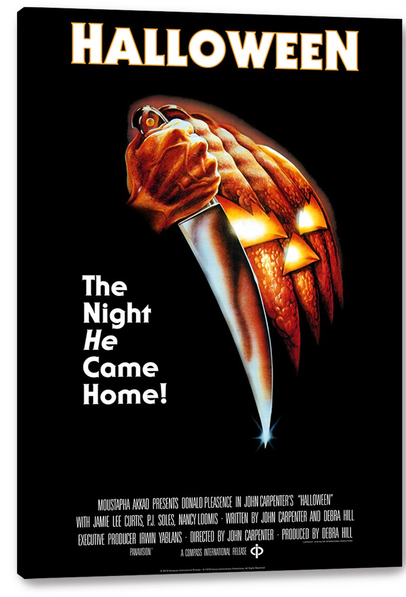 Halloween Movie Poster Decorative Painting (paper and canvas) art poster printing print