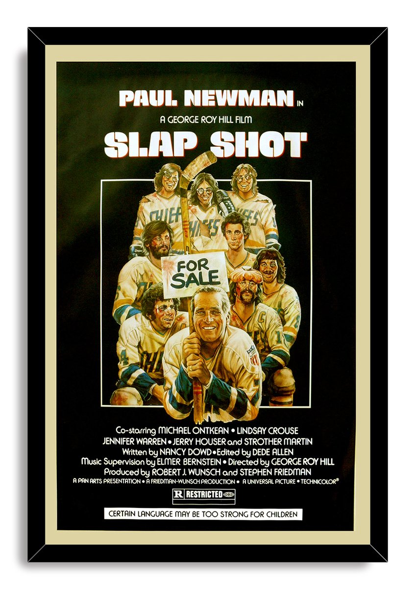 Slap Shot Paul Newman Hockey Movie Decorative Painting (paper and canvas) art poster printing print