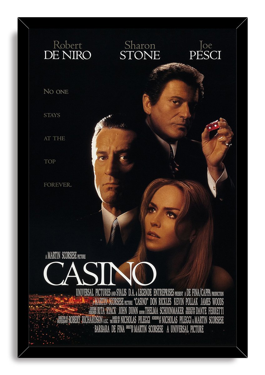 Casino Movie Poster Decorative Painting (paper and canvas) art poster printing print
