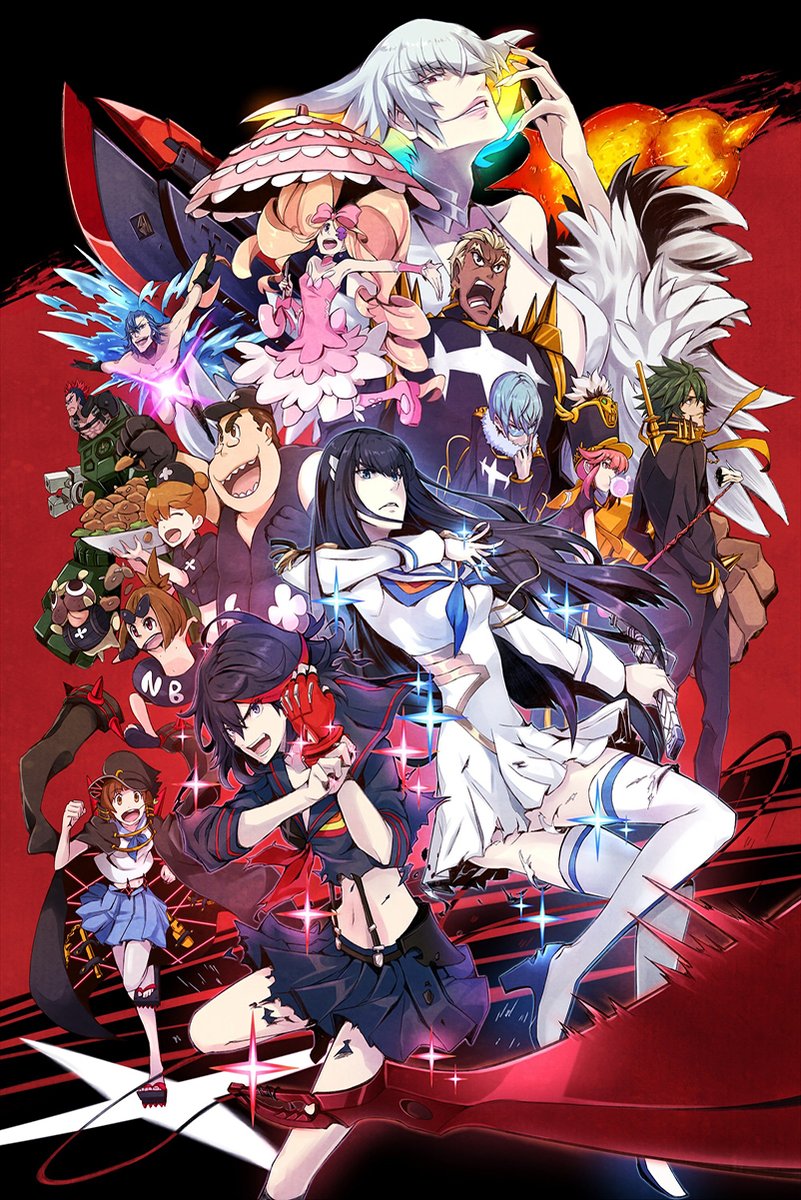 Kill la Kill Anime Characters Decorative Painting (paper and canvas) art poster printing print