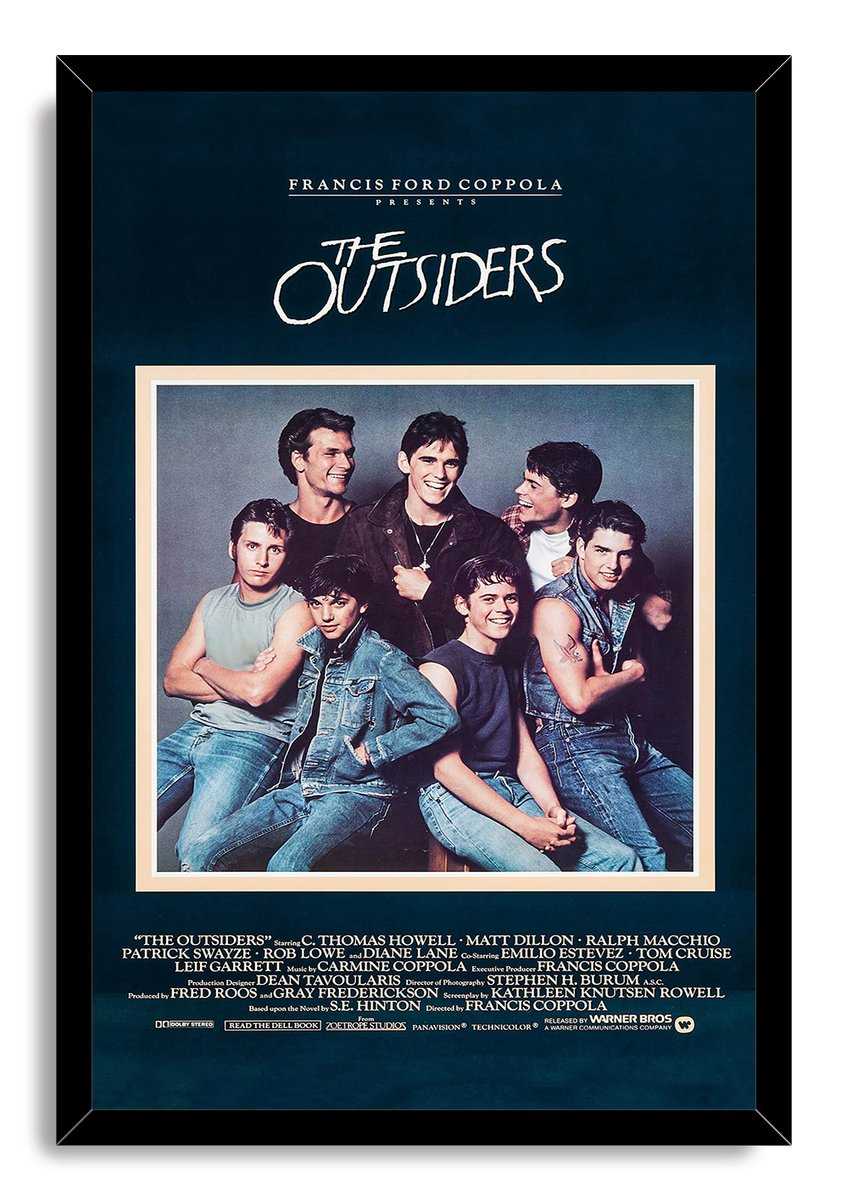 The Outsiders Movie Poster Decorative Painting (paper and canvas) art poster printing print